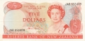 New Zealand 5 Dollars, (1989-92)
